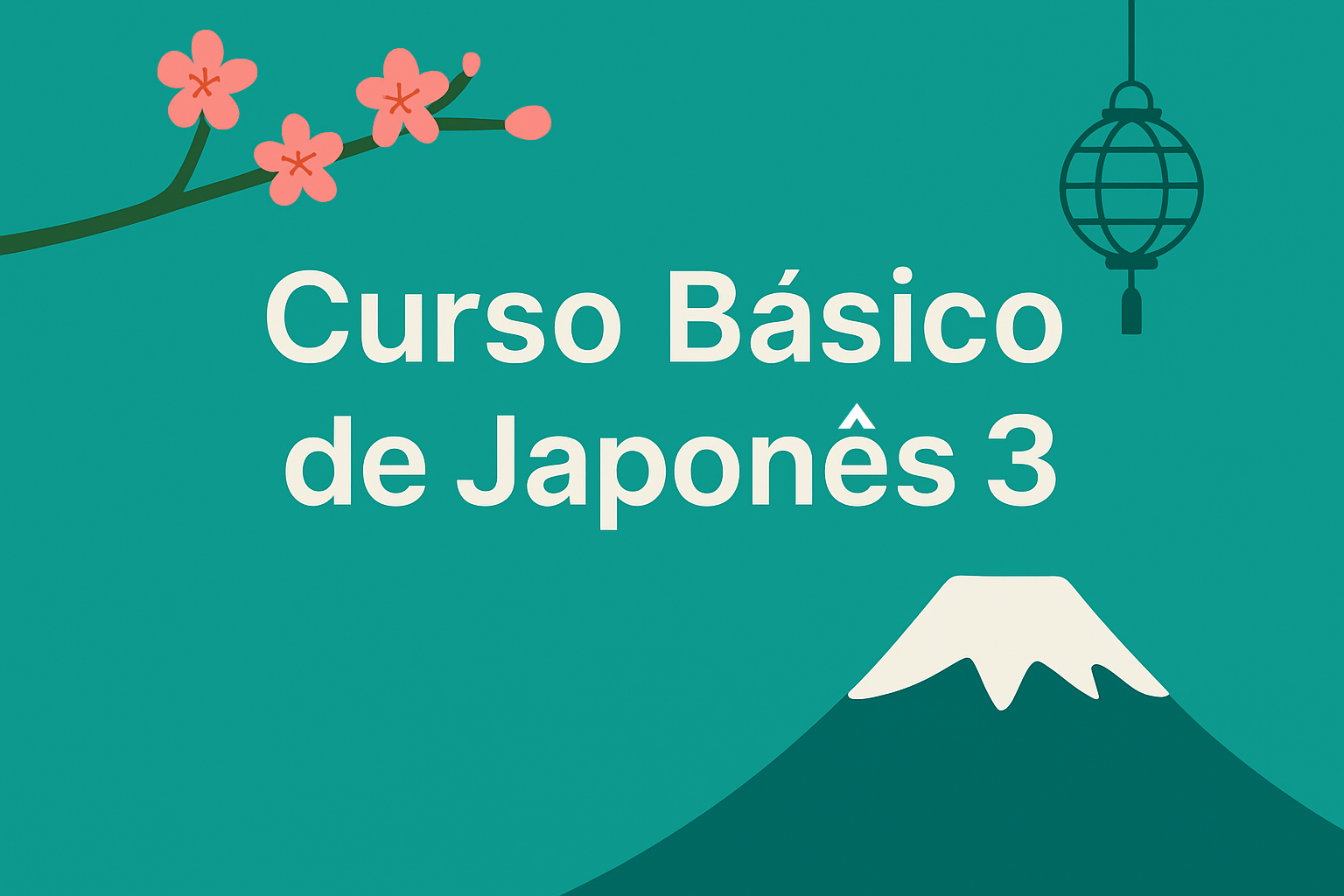 Curso Básico de Japonês 3